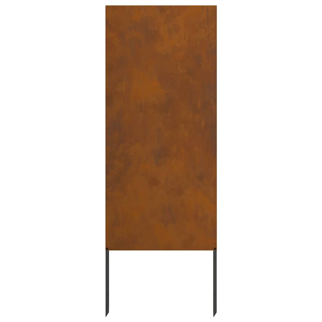Garten dekoratives Panel Sonstiges Rostig 50 x 140 cm