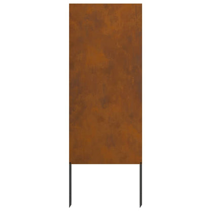 Garten dekoratives Panel Sonstiges Rostig 50 x 140 cm