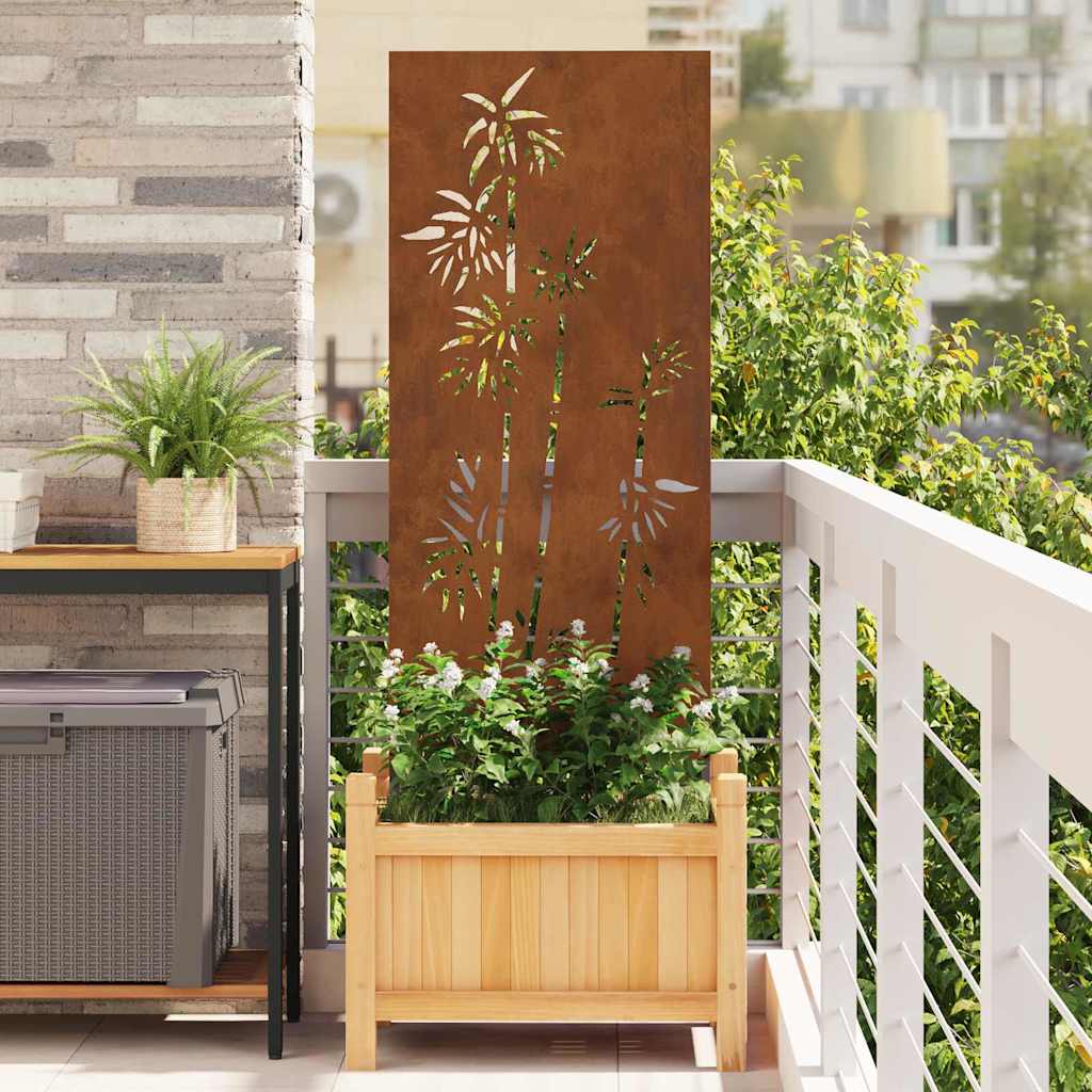 Garten dekoratives Panel Rostig 50 x 140 cm