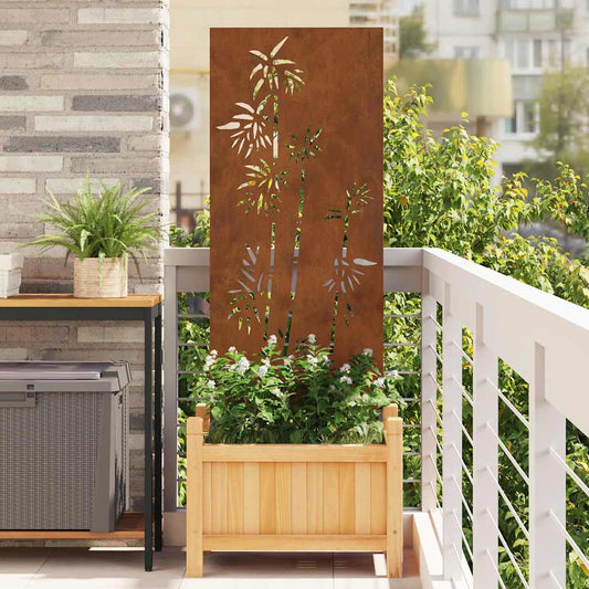 Garten dekoratives Panel Rostig 50 x 140 cm