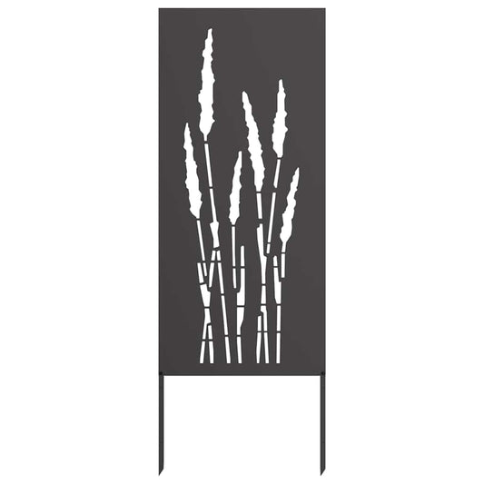 Garten dekoratives Panel Schwarz 50 x 140 cm
