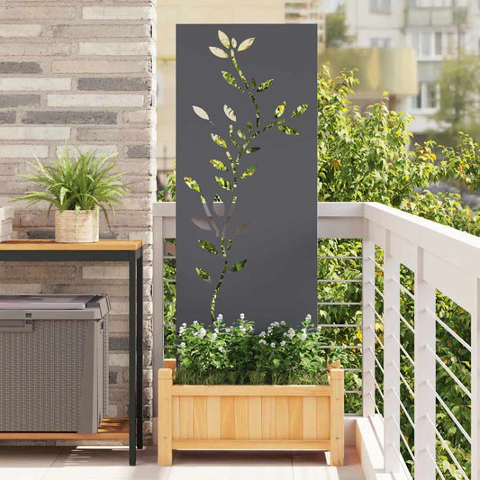 Garten dekoratives Panel Anthrazit 50 x 140 cm