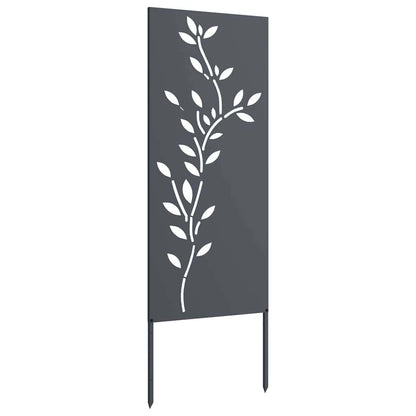 Garten dekoratives Panel Anthrazit 50 x 140 cm
