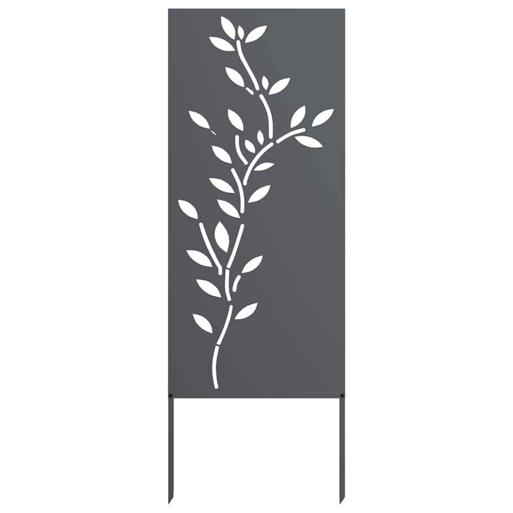 Garten dekoratives Panel Anthrazit 50 x 140 cm
