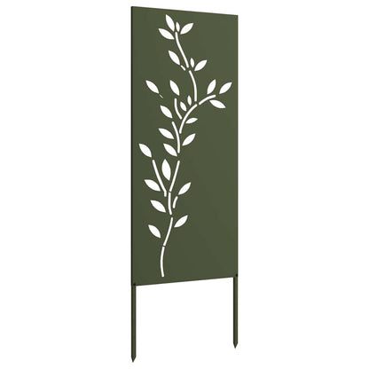Garten dekoratives Panel Olivgrün 50 x 140 cm