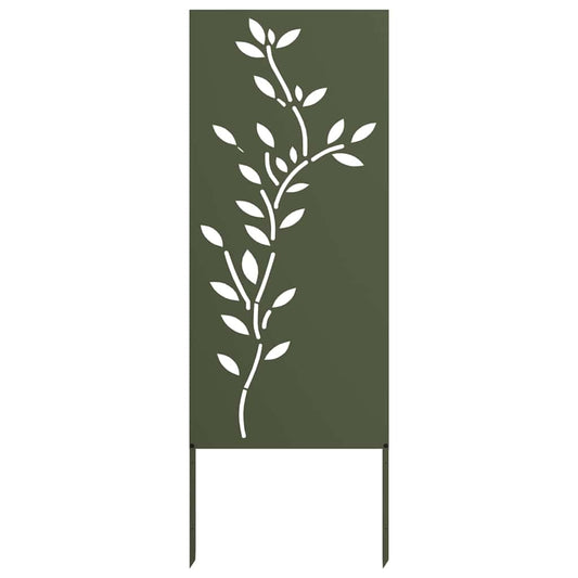 Garten dekoratives Panel Olivgrün 50 x 140 cm