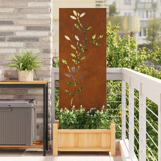 Garten dekoratives Panel Rostig 50 x 140 cm