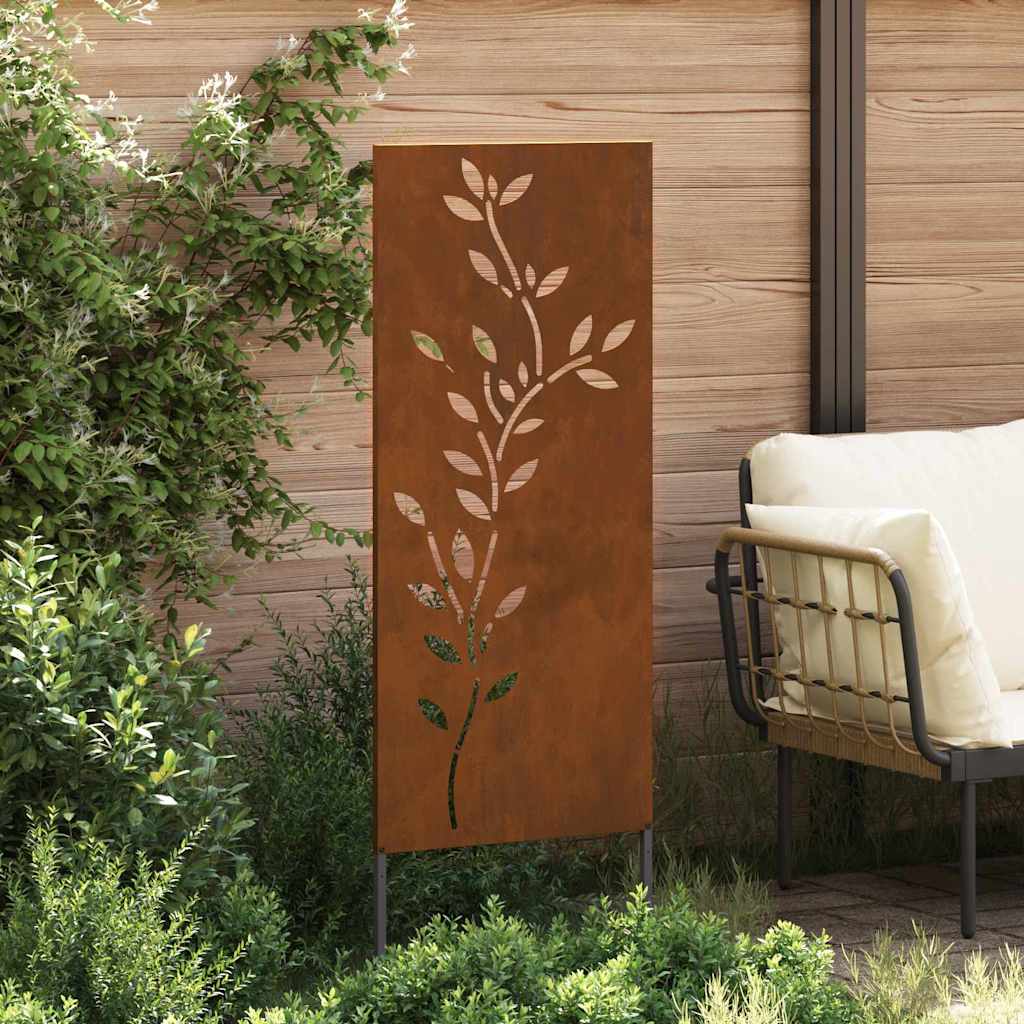 Garten dekoratives Panel Rostig 50 x 140 cm