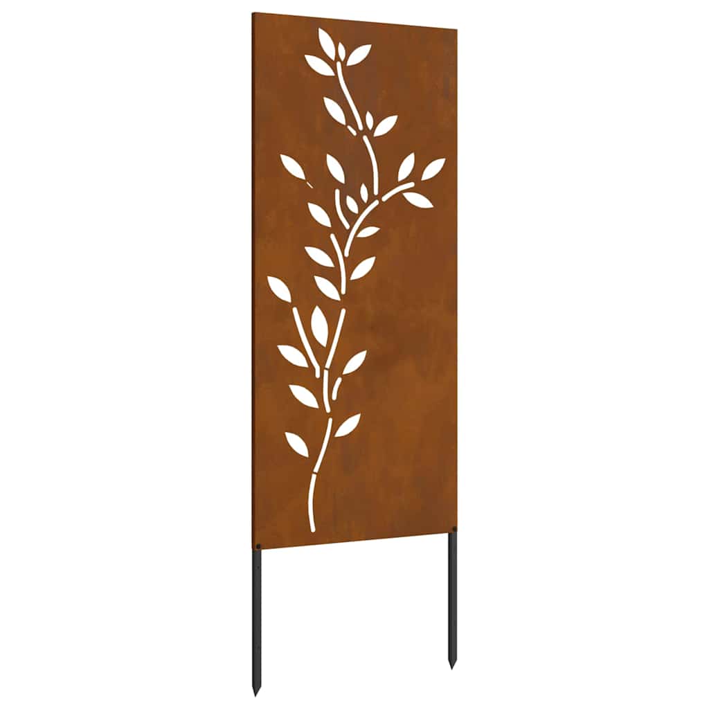 Garten dekoratives Panel Rostig 50 x 140 cm