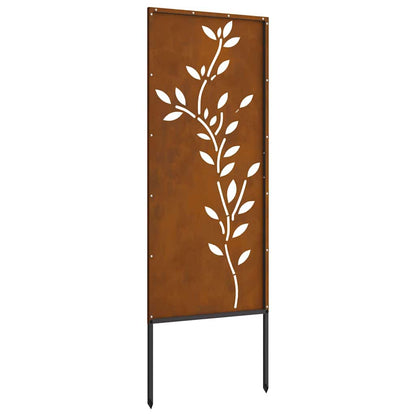 Garten dekoratives Panel Rostig 50 x 140 cm