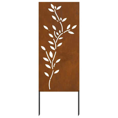 Garten dekoratives Panel Rostig 50 x 140 cm