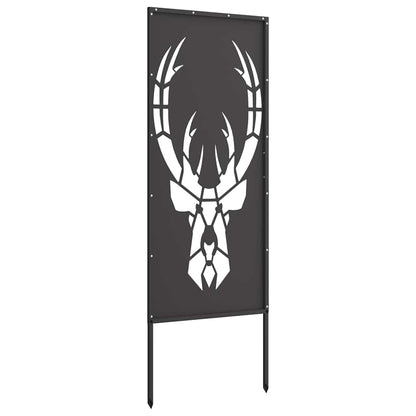 Garten dekoratives Panel Schwarz 50 x 140 cm