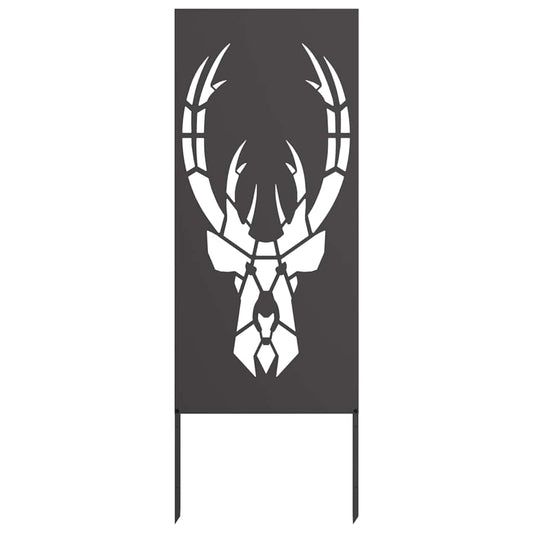 Garten dekoratives Panel Schwarz 50 x 140 cm