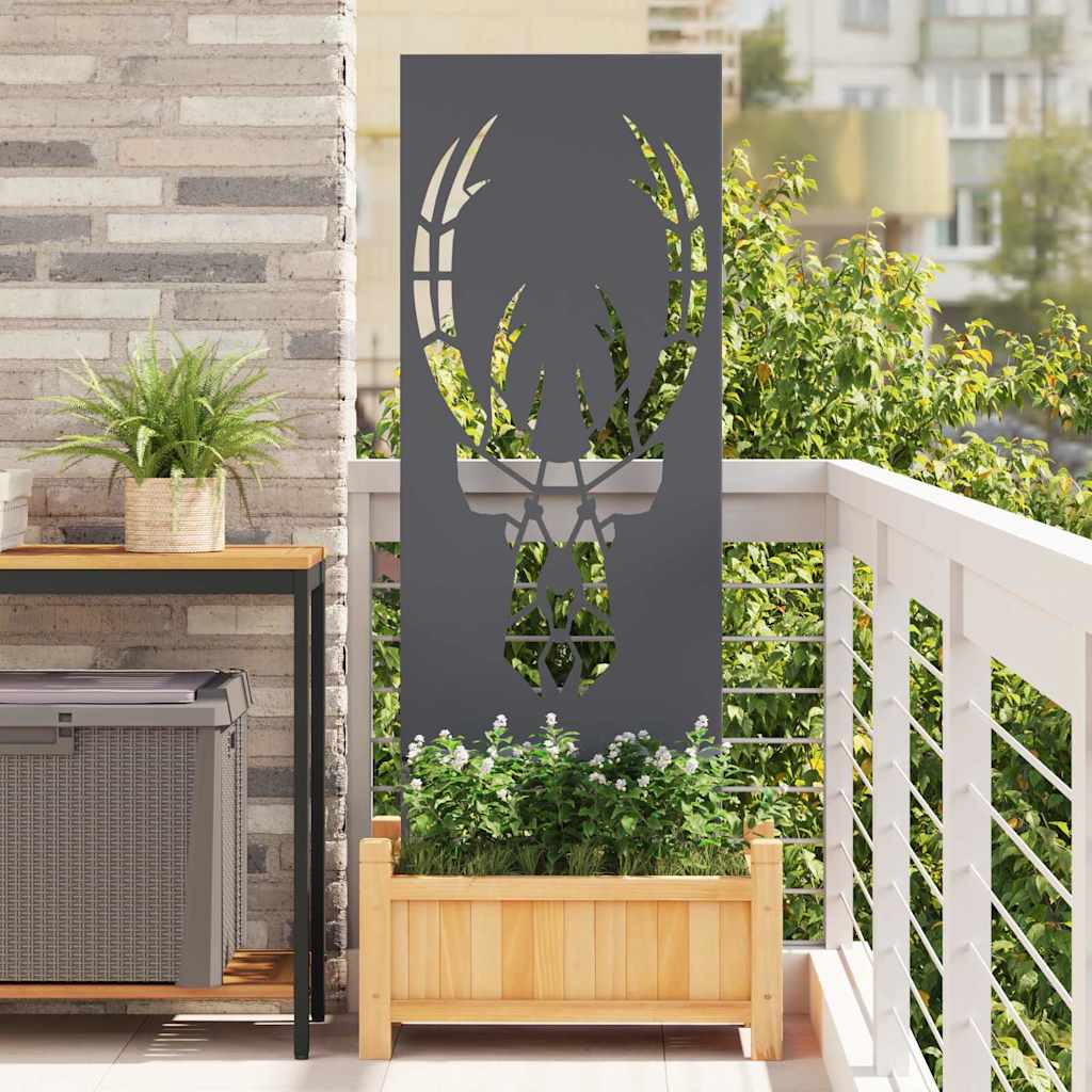 Garten dekoratives Panel Anthrazit 50 x 140 cm