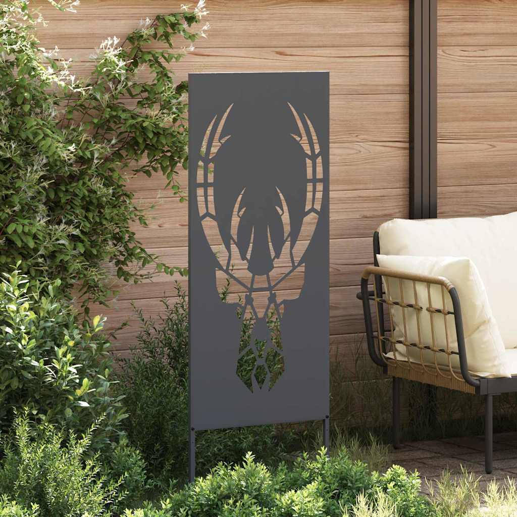Garten dekoratives Panel Anthrazit 50 x 140 cm
