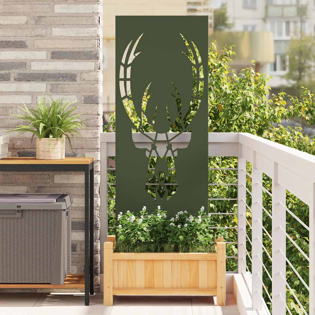Garten dekoratives Panel Olivgrün 50 x 140 cm