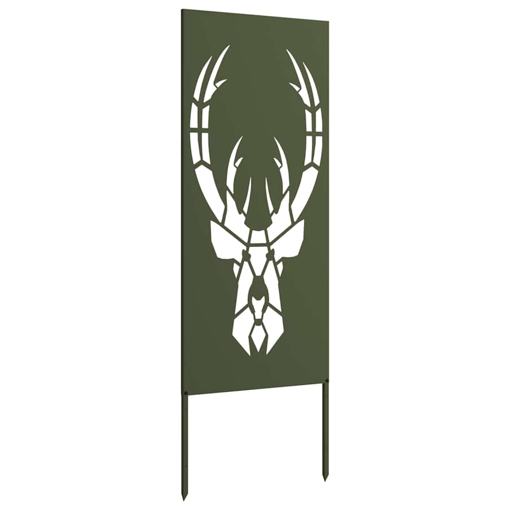 Garten dekoratives Panel Olivgrün 50 x 140 cm