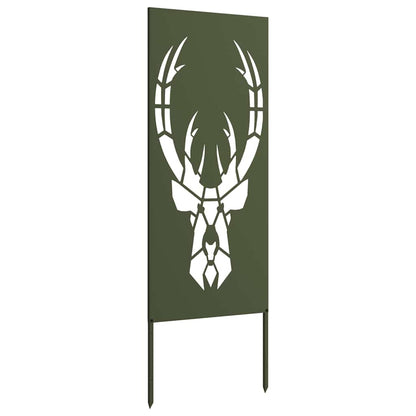 Garten dekoratives Panel Olivgrün 50 x 140 cm
