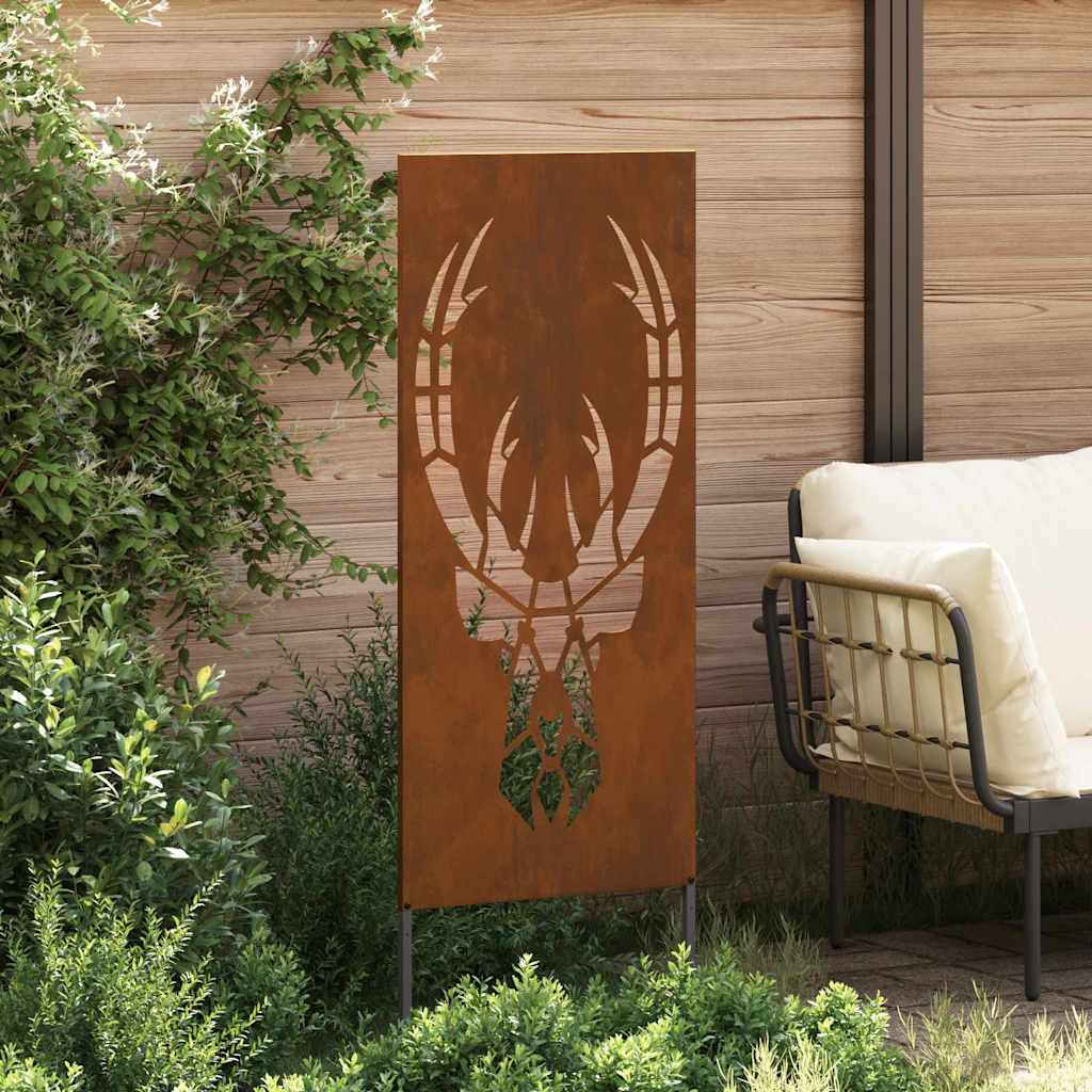 Garten dekoratives Panel Rostig 50 x 140 cm