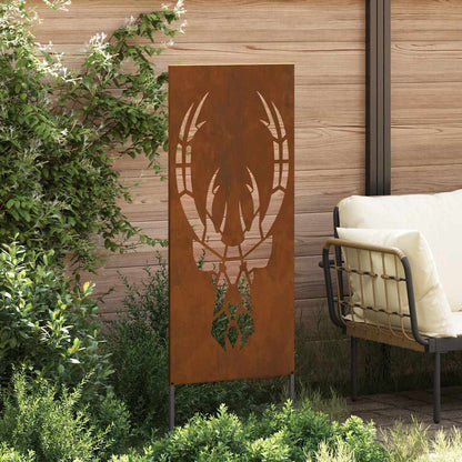Garten dekoratives Panel Rostig 50 x 140 cm