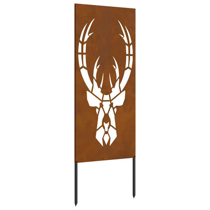 Garten dekoratives Panel Rostig 50 x 140 cm