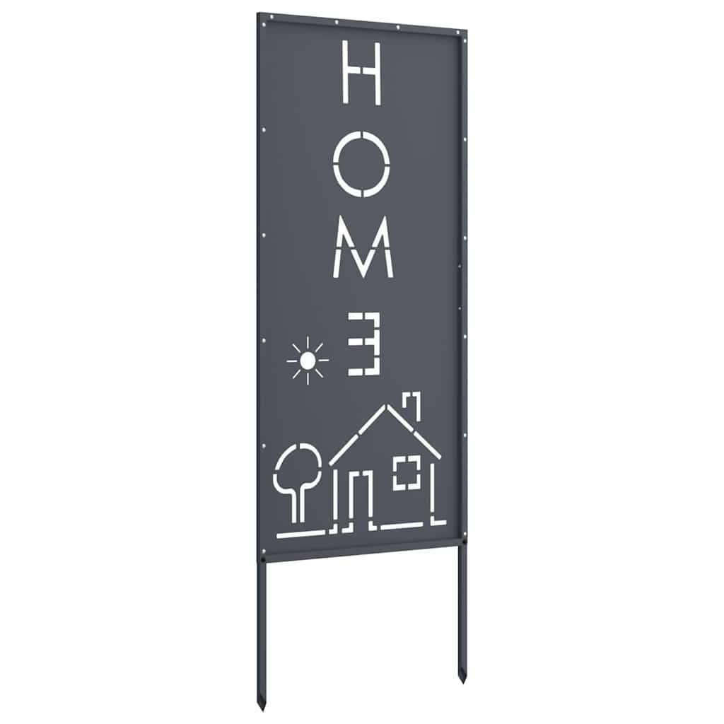 Garten dekoratives Panel Anthrazit 50 x 140 cm