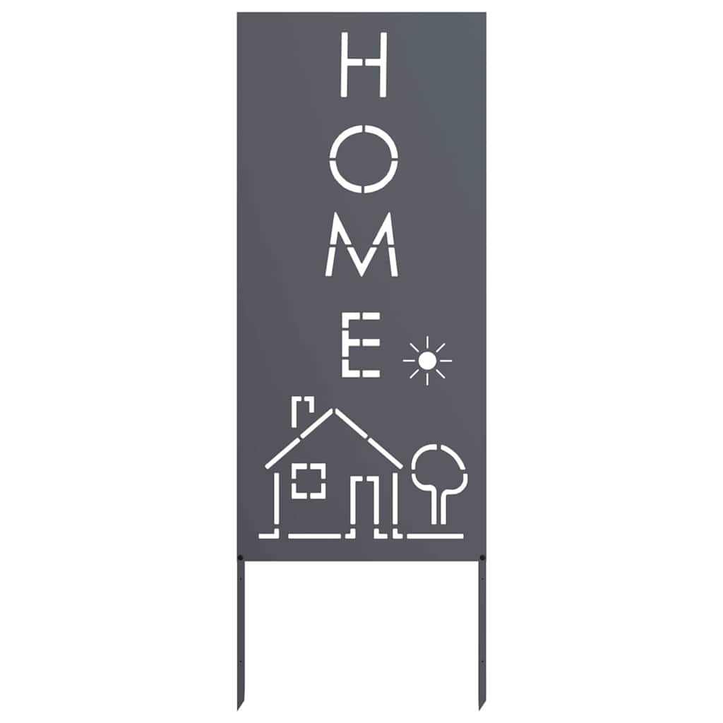Garten dekoratives Panel Anthrazit 50 x 140 cm
