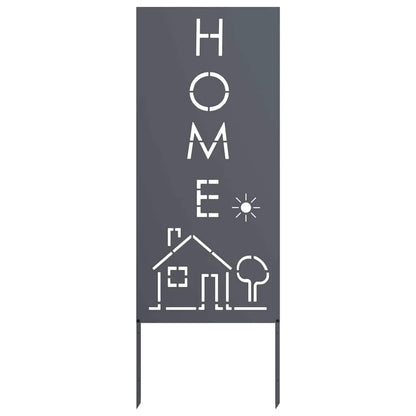 Garten dekoratives Panel Anthrazit 50 x 140 cm