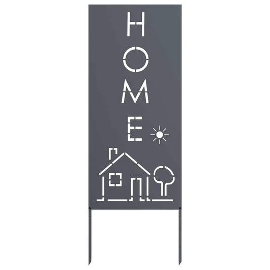 Garten dekoratives Panel Anthrazit 50 x 140 cm