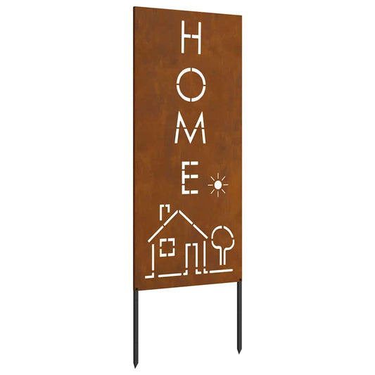 Garten dekoratives Panel Rostig 50 x 140 cm