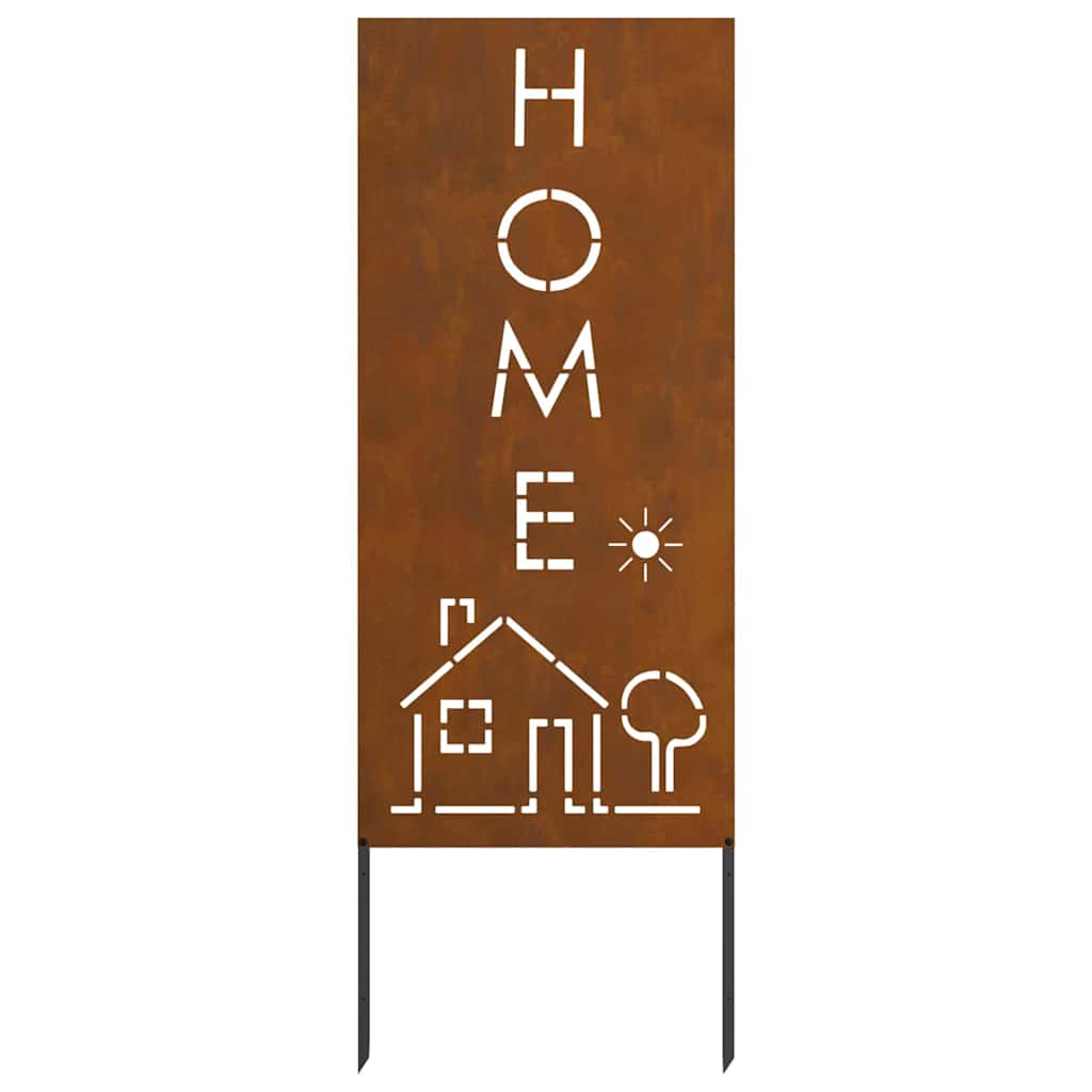 Garten dekoratives Panel Rostig 50 x 140 cm