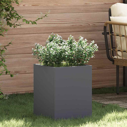 Gartenblumentopf Anthrazit Kaltgewalzter Stahl