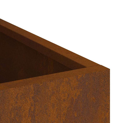 Gartenblumentopf Braun 50 x 32 x 40 cm Wetterfestes Stahl