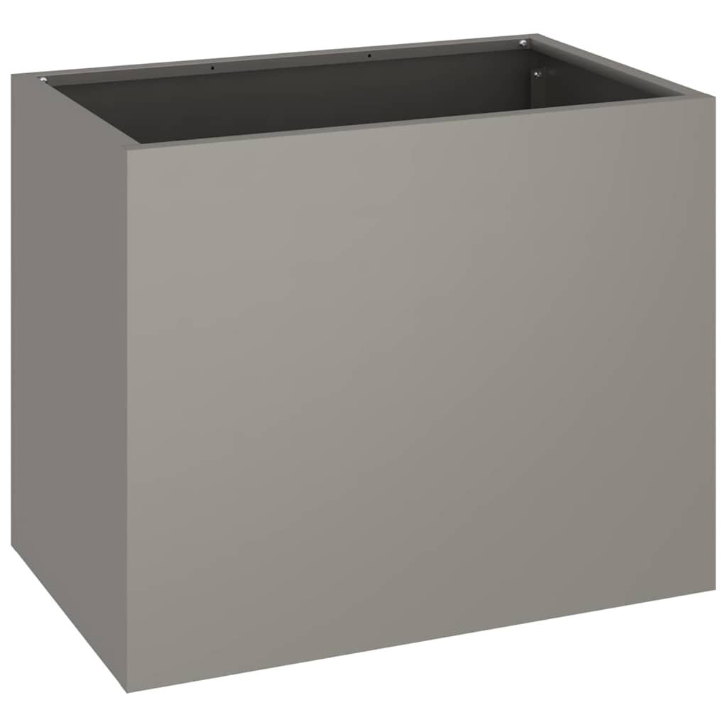 Gartenblumentopf Braun 50 x 32 x 40 cm Wetterfestes Stahl