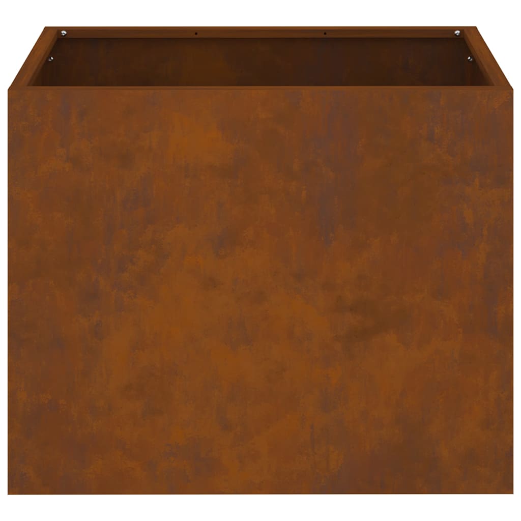 Gartenblumentopf Braun 50 x 32 x 40 cm Wetterfestes Stahl