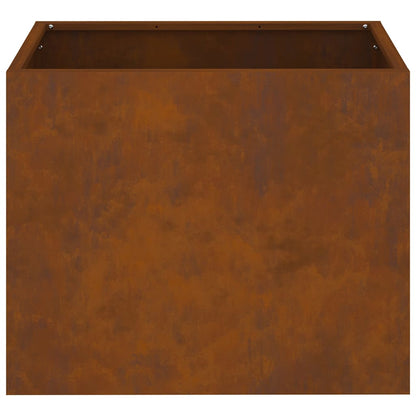 Gartenblumentopf Braun 50 x 32 x 40 cm Wetterfestes Stahl