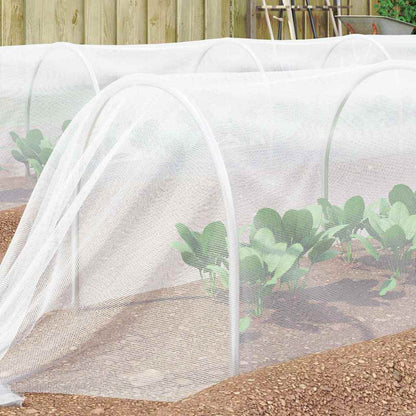 Insektennetz Weiß 2 x 25 m HDPE