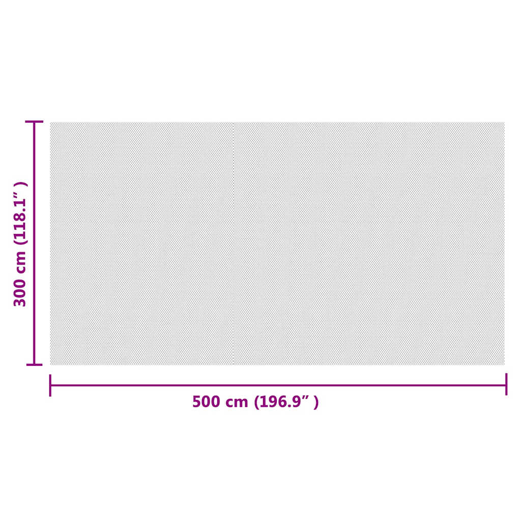 Insektennetz Weiß 3 x 5 m HDPE
