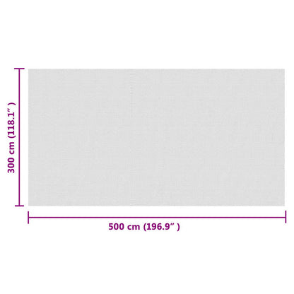 Insektennetz Weiß 3 x 5 m HDPE