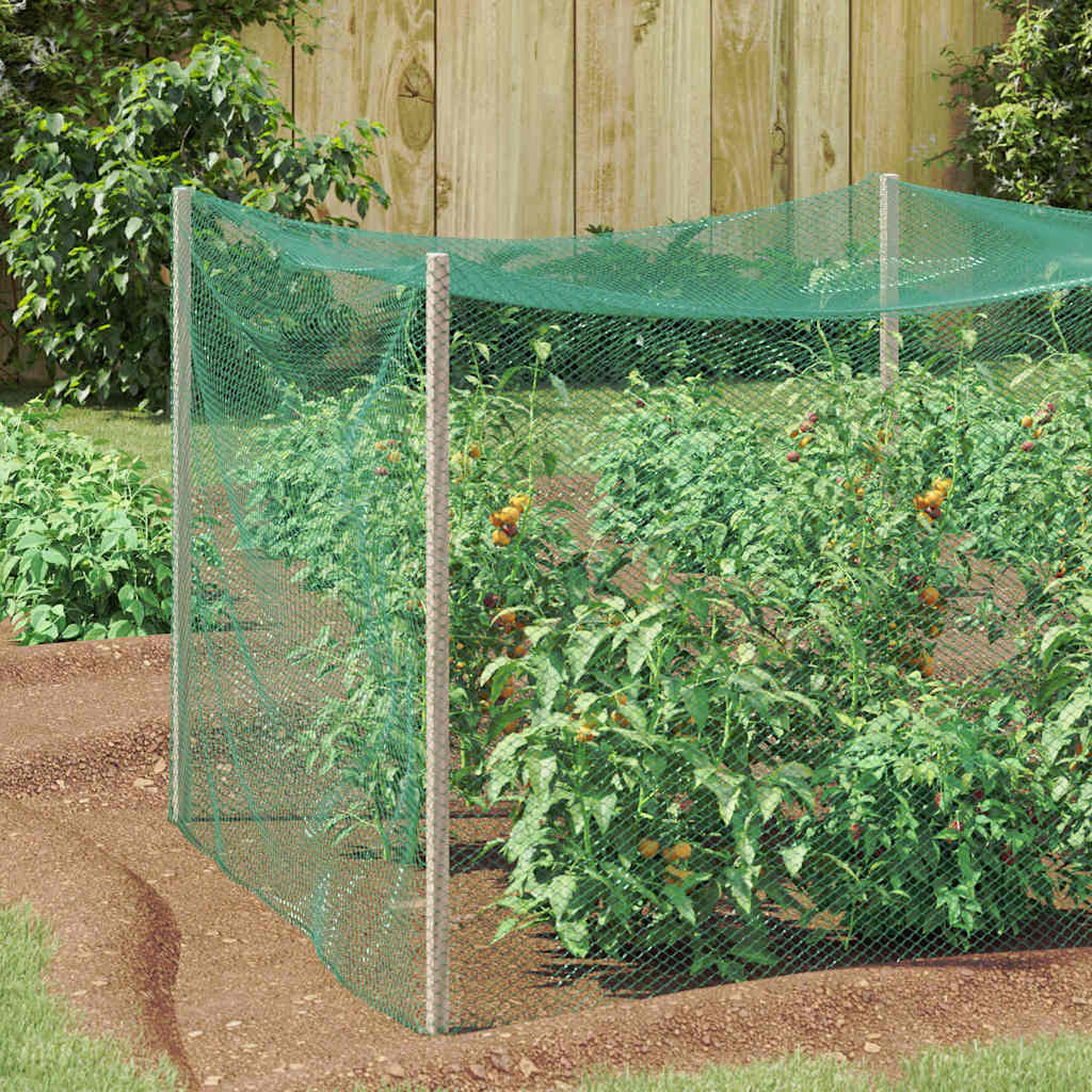 Vogelschutznetz Grün 4 x 10 m HDPE