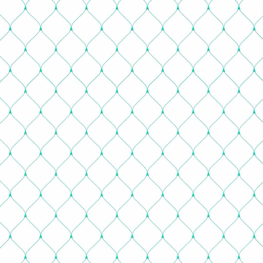 Vogelschutznetz Grün 4 x 10 m HDPE