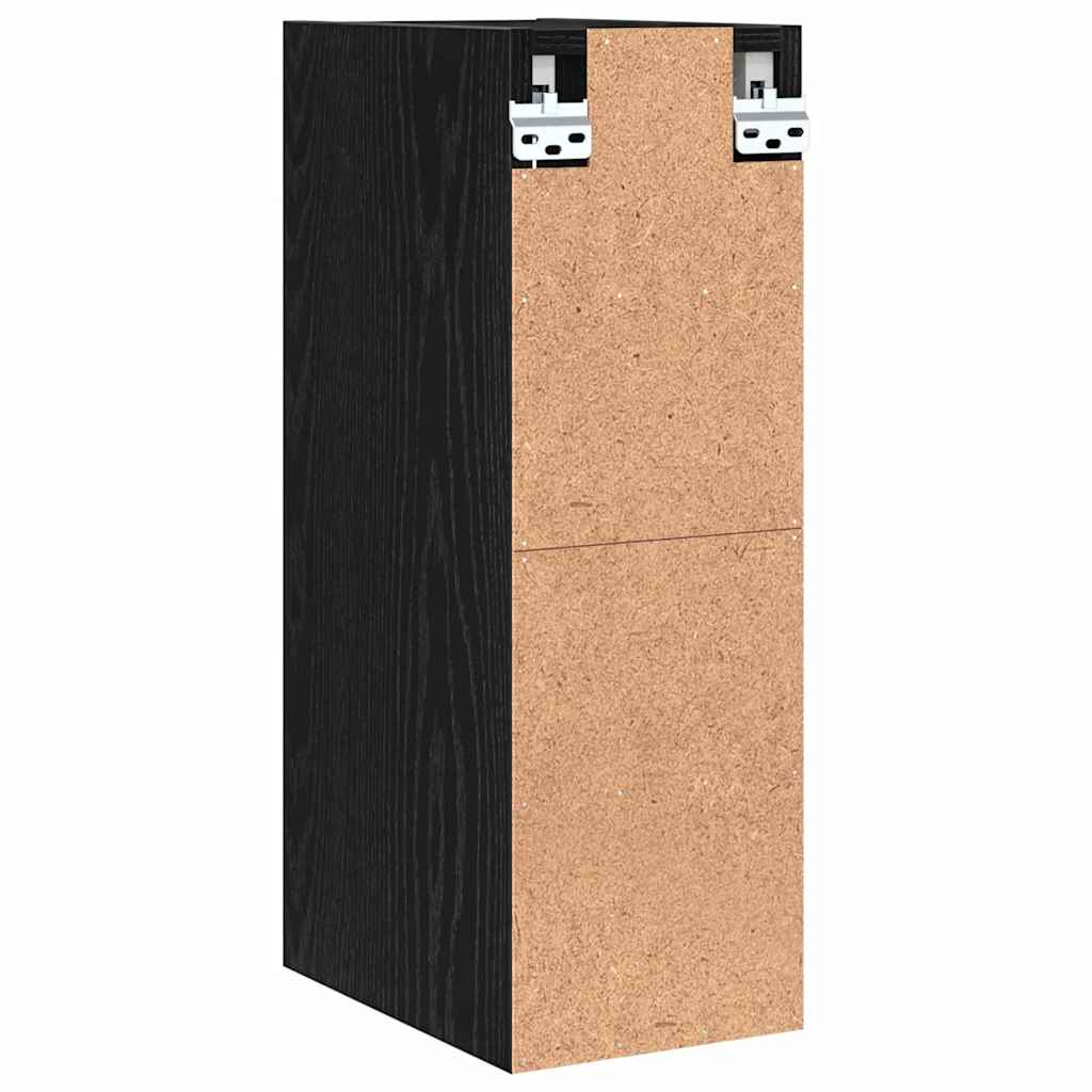 Hängeschrank Riga Schwarz Eichen-Optik 20 x 29,5 x 60 cm
