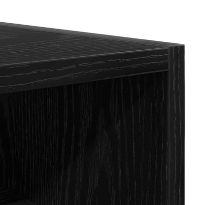 Hängeschrank Riga Schwarz Eichen-Optik 30 x 29,5 x 60 cm