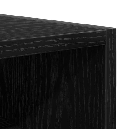 Hängeschrank Riga Schwarz Eichen-Optik 40 x 29,5 x 60 cm