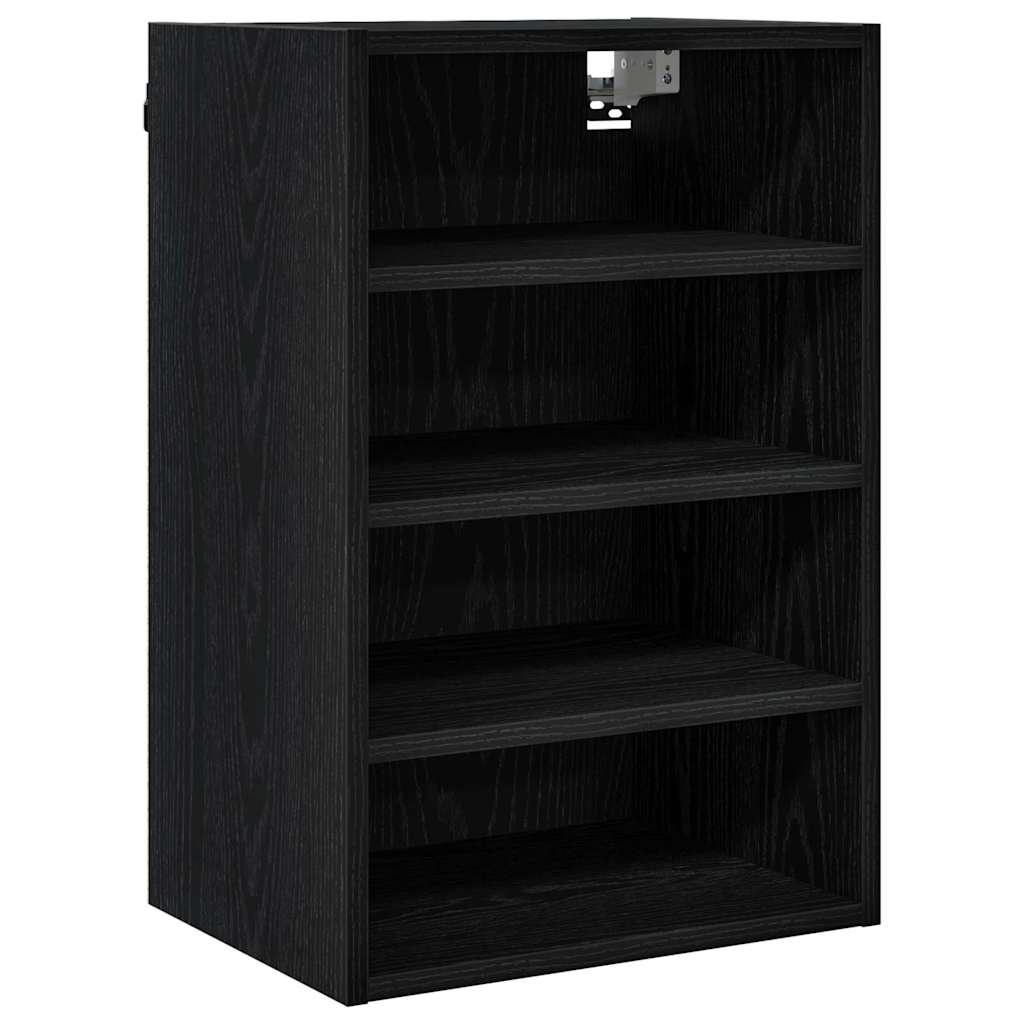 Hängeschrank Riga Schwarz Eichen-Optik 40 x 29,5 x 60 cm