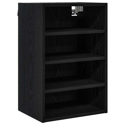 Hängeschrank Riga Schwarz Eichen-Optik 40 x 29,5 x 60 cm