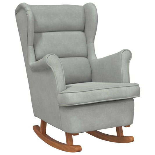 Schaukelstuhl 71 x 92 x 100 cm 100% Polyester Sperrholz