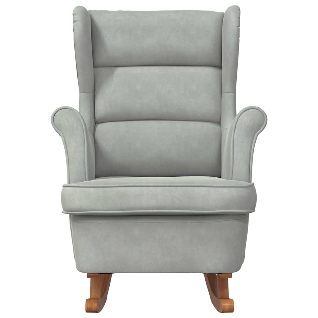 Schaukelstuhl 71 x 92 x 100 cm 100% Polyester Sperrholz