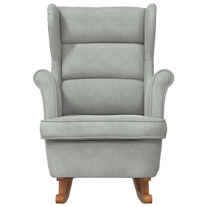 Schaukelstuhl 71 x 92 x 100 cm 100% Polyester Sperrholz