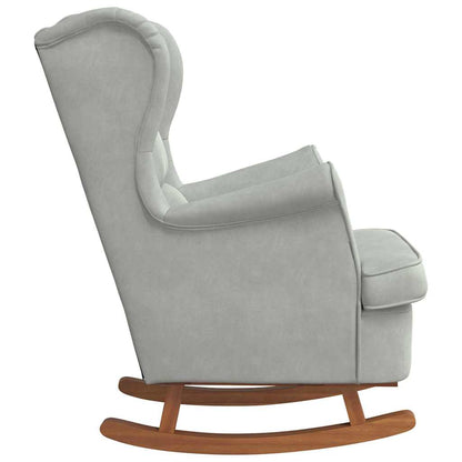 Schaukelstuhl 71 x 92 x 100 cm 100% Polyester Sperrholz